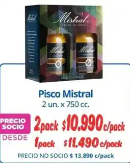 Alvi Pisco mistral oferta