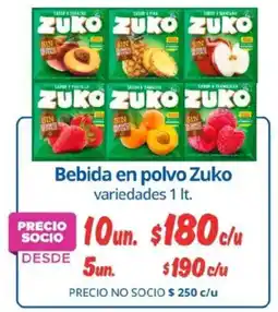 Alvi Zuko bebida en polvo variedades oferta