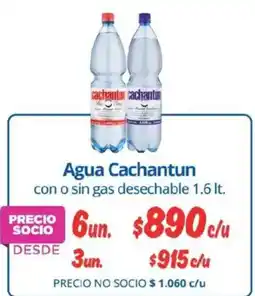 Alvi Cachantun agua con o sin gas desechable oferta