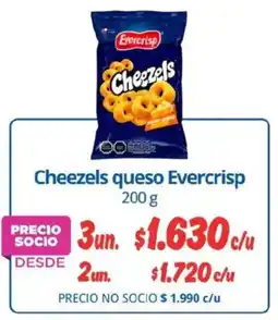 Alvi Evercrisp cheezels queso oferta