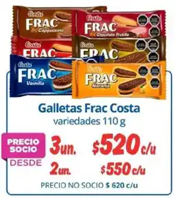 Alvi Frac costa galletas variedades oferta