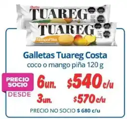 Alvi Tuareg costa galletas coco o mango piña oferta