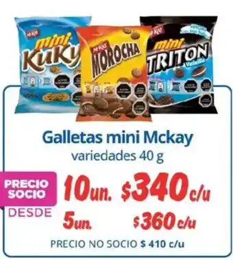 Mini mckay galletas variedades