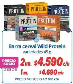 Alvi Wild protein barra cereal variedades oferta