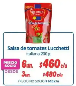 Alvi Lucchetti salsa de tomates italiana oferta
