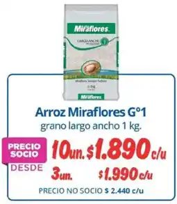 Alvi Miraflores arroz Gº1 grano largo ancho oferta
