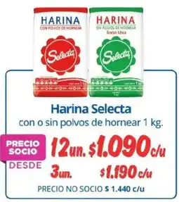 Alvi Selecta harina con o sin polvos de hornear oferta