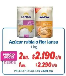 Alvi Lansa azúcar rubia o flor oferta