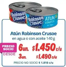 Alvi Robinson crusoe atún en agua o con aceite oferta