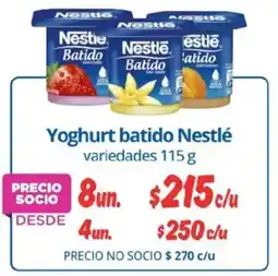 Alvi Nestlé yoghurt batido variedades oferta