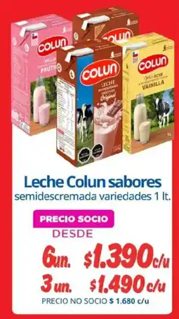 Alvi Colun leche sabores semidescremada variedades oferta