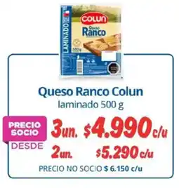 Alvi Colun queso ranco laminado oferta