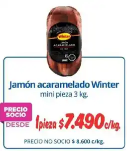 Alvi Winter jamón acaramelado mini pieza oferta