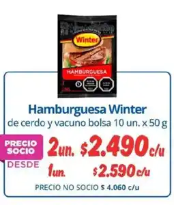 Alvi Winter Hamburguesa de cerdo y vacuno bolsa oferta