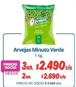 Alvi Minuto verde arvejas oferta