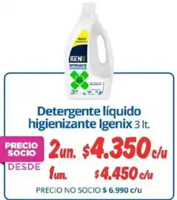Alvi Igenix detergente líquido higienizante oferta