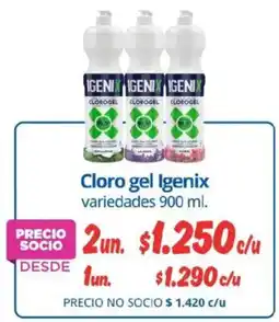 Alvi Igenix cloro gel variedades oferta