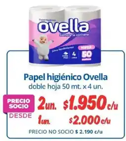 Alvi Ovella papel higiénico doble hoja oferta
