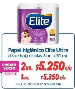 Alvi Elite papel higiénico ultra doble hoja display oferta