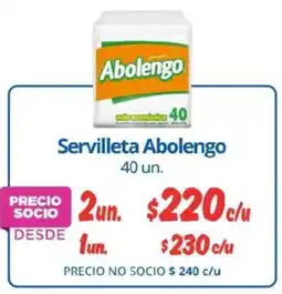 Alvi Abolengo servilleta oferta