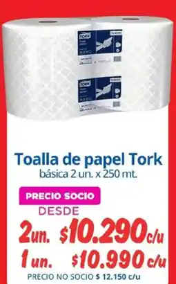 Alvi Tork toalla de papel básica oferta