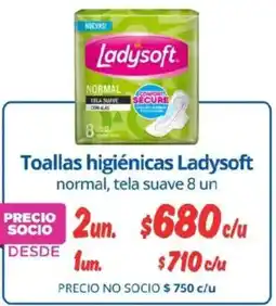 Alvi Ladysoft Toallas higiénicas normal, tela suave oferta