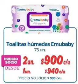 Alvi Emubaby toallitas húmedas oferta