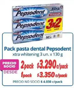 Alvi Pepsodent pack pasta dental xtra whitening oferta