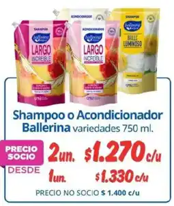 Alvi Ballerina shampoo o acondicionador variedades oferta