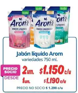 Alvi Arom jabón líquido variedades oferta