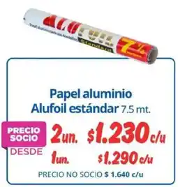 Alvi Papel aluminio Alufoil estándar oferta