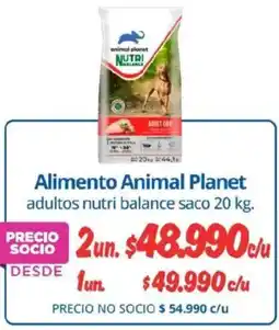 Alvi Animal planet alimento adultos nutri balance saco oferta