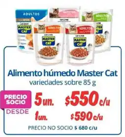 Alvi Master cat alimento húmedo variedades sobre oferta