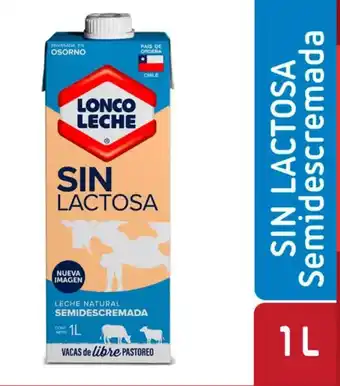 Loncoleche leche semidescremada sin lactosa