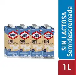 Santa Isabel Loncoleche leche semidescremada sin lactosa oferta