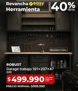 Easy Robust garage trabajo oferta