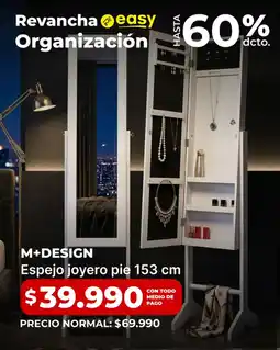 Easy M+design espejo joyero pie oferta