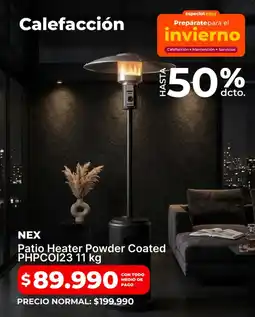Easy Nex patio heater powder coated PHPCOI23 oferta
