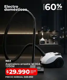 Easy Nex aspiradora arrastre VC004 oferta