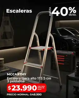 Easy Mccarthy escalera tijera alto oferta