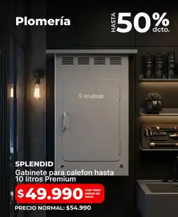 Easy Splendid gabinete para calefon hasta premium oferta