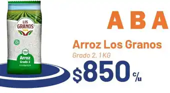 Los granos arroz