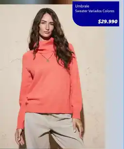 Hites Umbrale sweater variados colores oferta