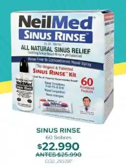 Cruz Verde Sinus rinse oferta