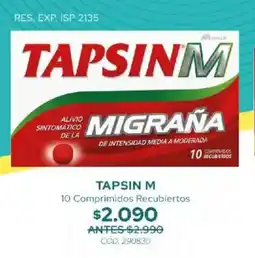 Cruz Verde Tapsin M oferta
