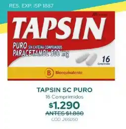 Cruz Verde Tapsin sc puro oferta