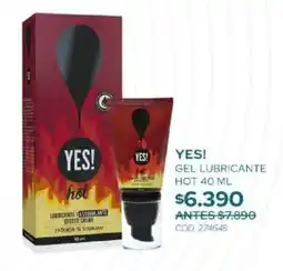 Cruz Verde Yes! gel lubricante hot oferta