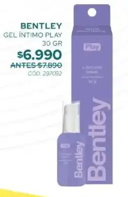 Cruz Verde Bentley gel intimo play oferta
