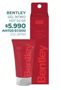 Cruz Verde Bentley gel intimo hot oferta