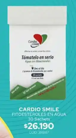 Cruz Verde Cardio smile fitoesteroles en agua oferta